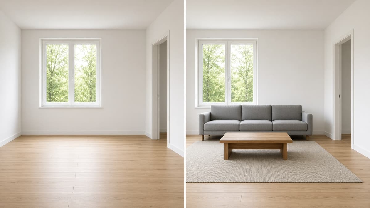 Virtual Staging Cost vs Traditional Staging: What Listing Agents Pay